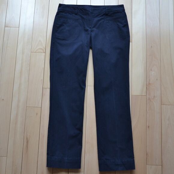 Theory Black Straight Leg Pants Size S - Picture 1 of 4